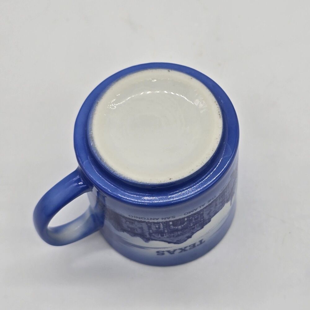 Vintage Texas Souvenir Coffee Mug The Alamo, Capitol Building, Tower of Americas - Picture 5 of 5
